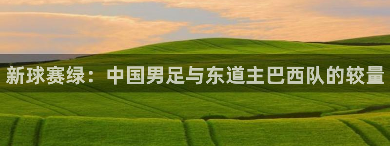  意昂2体育官方网站：新球赛绿：中国男足与东道主巴西队的较量